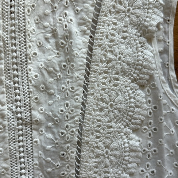 NWT Forever 21 lace cropped festival tank blouse - Picture 3 of 5